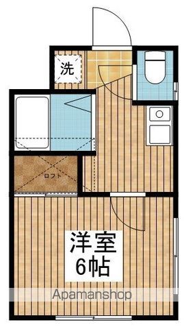 ハイツTOKIOの間取り写真