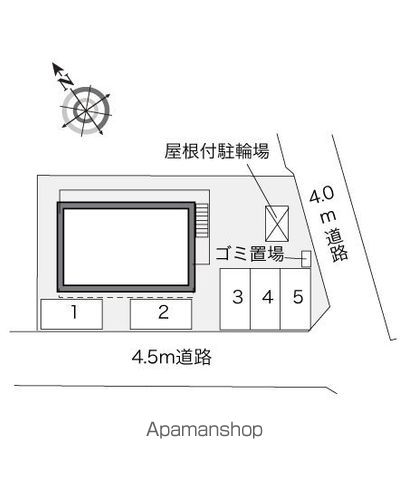 レオパレスアスナロ 201 ｜ 千葉県船橋市金杉４丁目16-15（賃貸アパート1K・2階・19.87㎡） その9