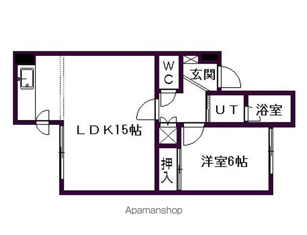 ルーエ山鼻の間取り写真