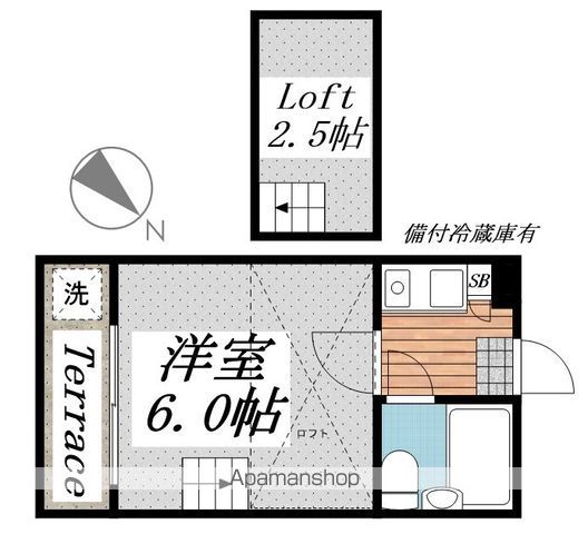 【ジュネパレス八千代第０８の間取り】