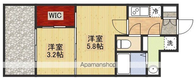 セレニテ江坂ルフレの間取り写真