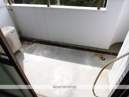 オクタワーズ松山道後[1K/25.2m2]のバルコニー