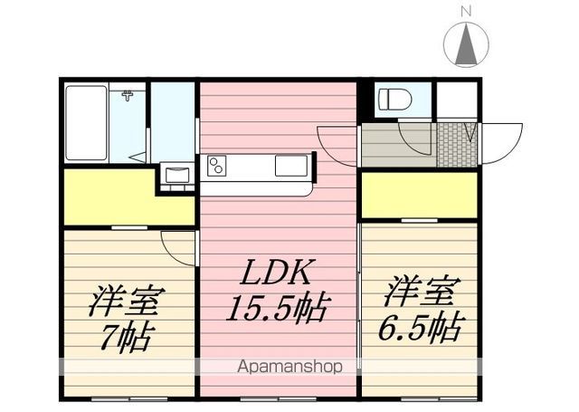 ELVITA山鼻の間取り写真