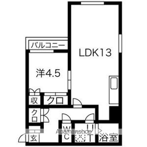 カーサ水海道の間取り