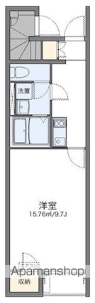レオネクストやまとⅡ[1K/29.47m2]の間取図