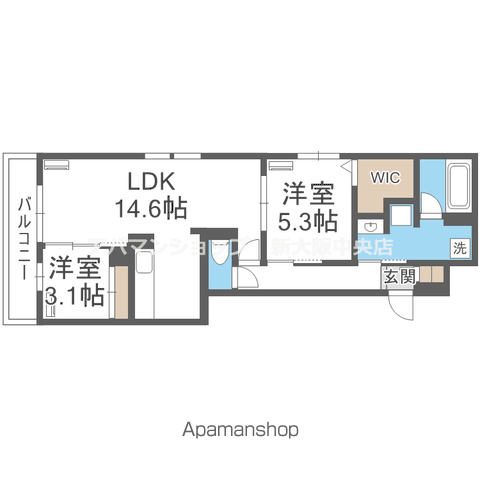 クラシスト三津屋南の間取り写真