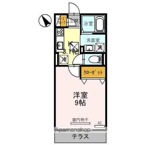 グラセフルの間取り写真