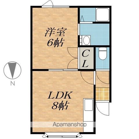 リバーサイドⅠの間取り