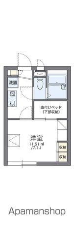 レオパレスラパンの間取り