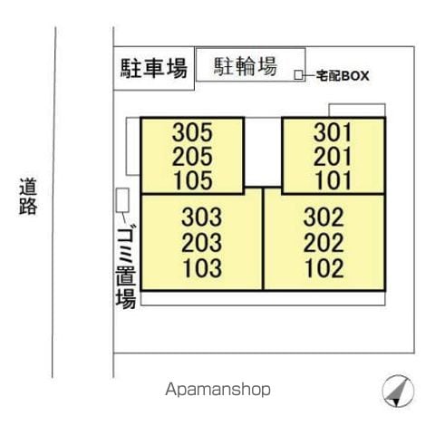 オッツⅢ 101 ｜ 千葉県松戸市二十世紀が丘中松町17-1（賃貸アパート1LDK・1階・34.65㎡） その23