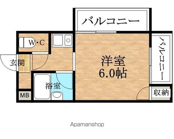 ベルハイツKの間取り写真