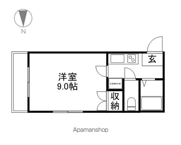 奥田西町ハイツの間取り写真