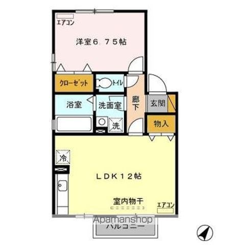 グランドゥールIV Cの間取り写真