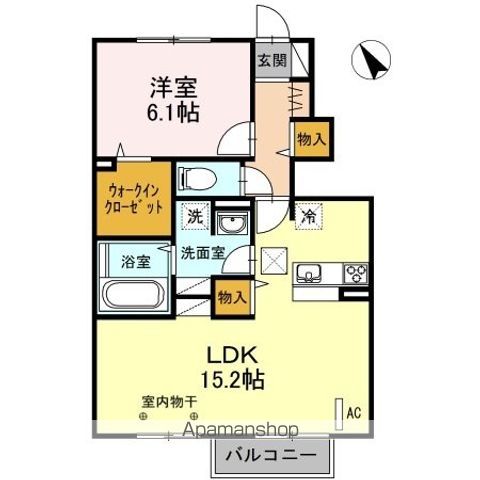 パストラル Bの間取り写真