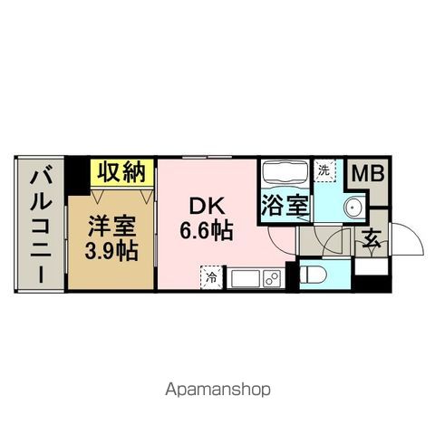エンブレイス博多駅南の間取り写真