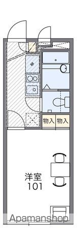 レオパレスシティーハイムの間取り写真