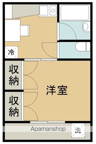 サンヒルズKAKUEIの間取り写真