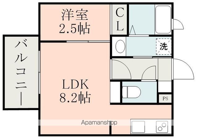 LANDMARK城西本通の間取り写真