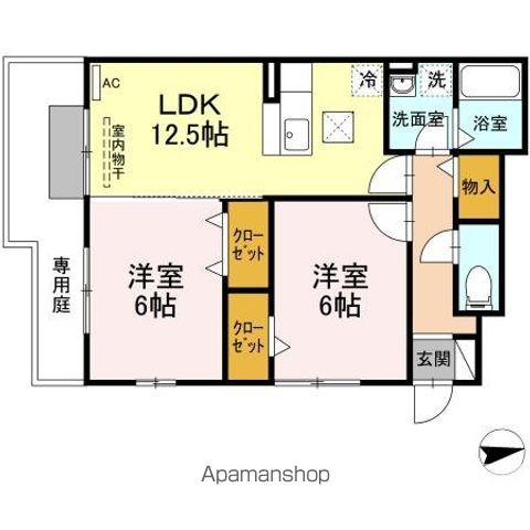プレタストン 八番館の間取り写真