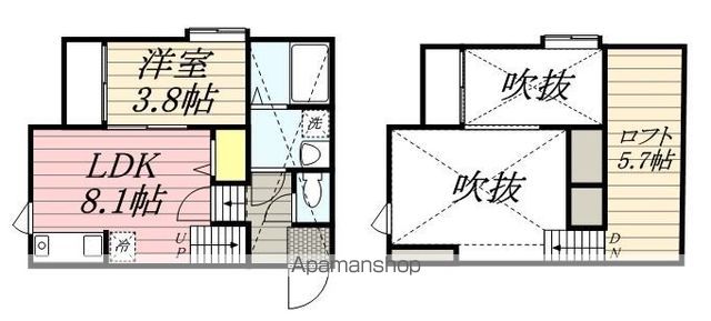 【グランテラス香椎ＮＥＸＵＳの間取り】