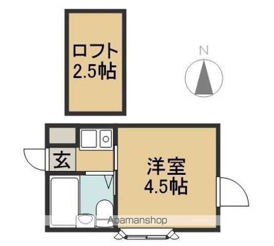 ベルシティ中江の間取り写真