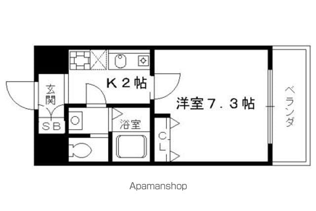 KDXレジデンス西大路の間取り写真