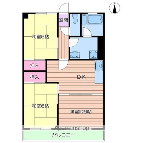 サングリーンハイツの間取り