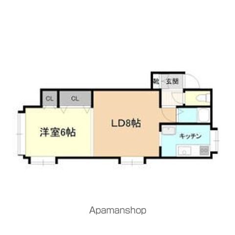 コテージ円山の間取り写真