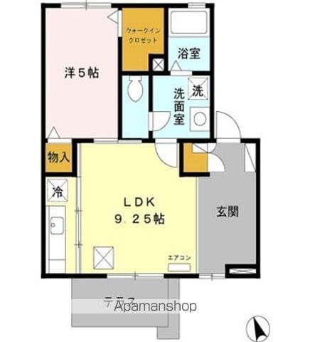 アミティエMの間取り写真
