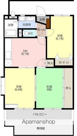 WOODY HOUSEの間取り写真