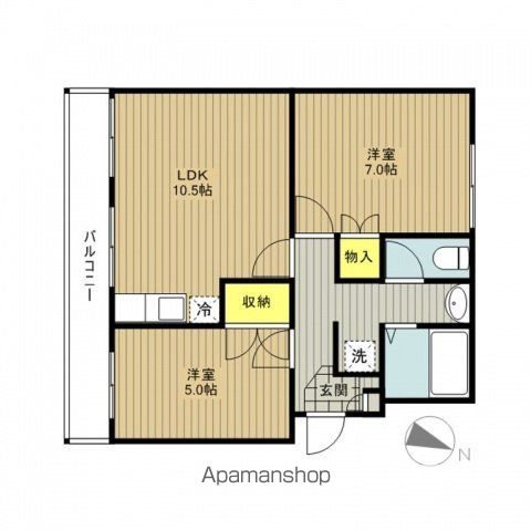 プラザドゥユートピアの間取り