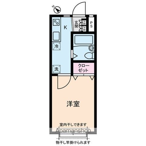 【サンライズ立川の間取り】