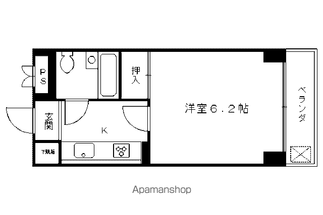 第25長栄壬生H・Tマンションの間取り写真