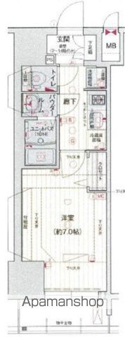 プレサンス堺筋本町駅前シェルの間取り写真