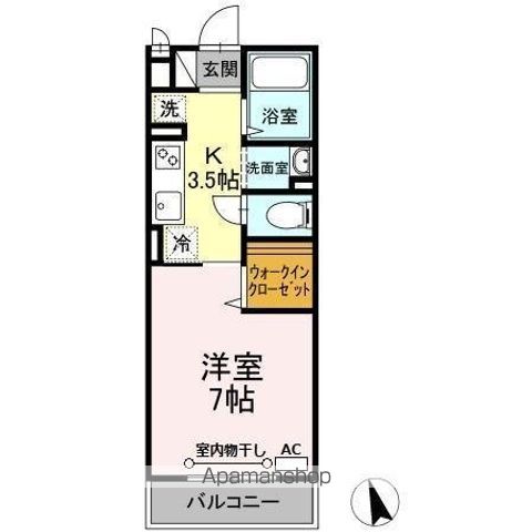 川崎市川崎区昭和のアパートの間取り