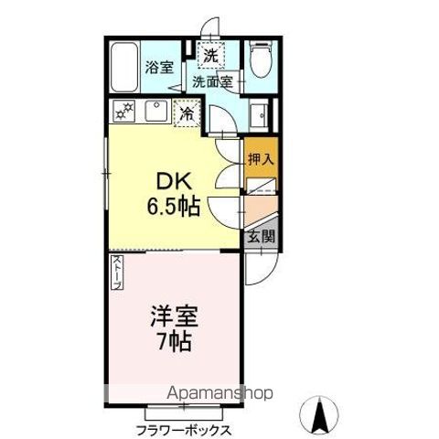 地下鉄南北線 真駒内駅 徒歩92分 2階建 築29年の間取り写真