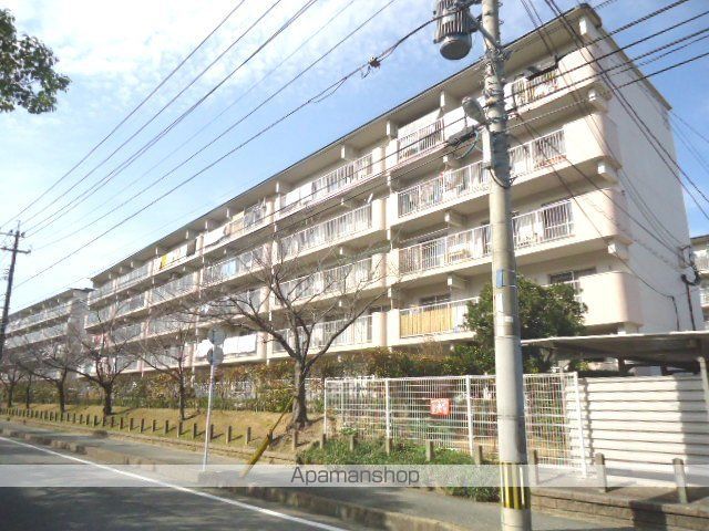 大町団地21棟の外観写真