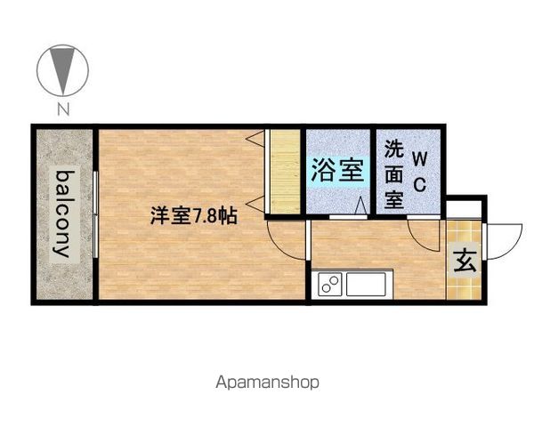フロンティアタワー名駅南の間取り写真