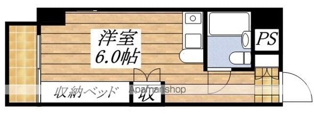 インディビレッジ 1003 ｜ 東京都立川市高松町２丁目26-3（賃貸マンション1R・10階・16.25㎡） その2