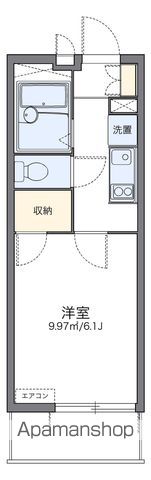 レオパレスボヌール久喜の間取り写真