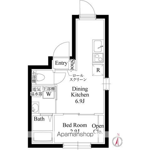 ＣＡＳＡ　ＧＲＡＺＩＥ　西大島の間取り