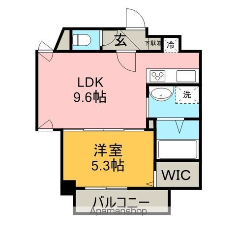 ラトゥール18の間取り写真