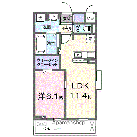 藤沢市 3階建 新築の間取り写真