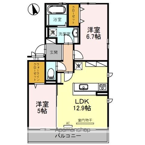 CASAFELICEの間取り写真