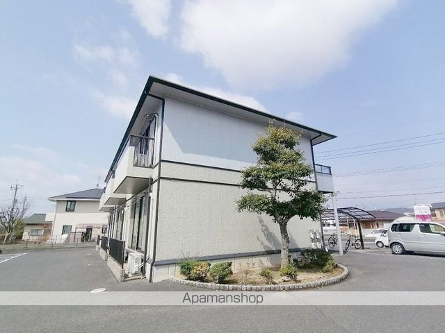 グリーンビレッジA棟の外観写真