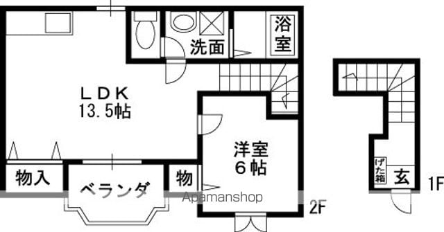 セレーノ エテルノの間取り写真