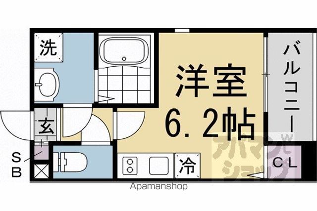 ハーモニーテラス福稲上高松町の間取り写真