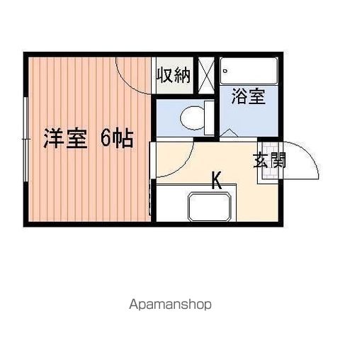 シャルルコーポ紫原の間取り写真