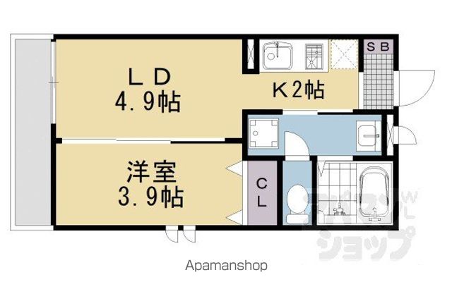 仮)アヴェルーチェ三条堀川の間取り写真