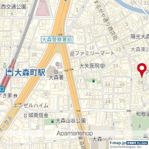 リッシェル平和島の周辺写真